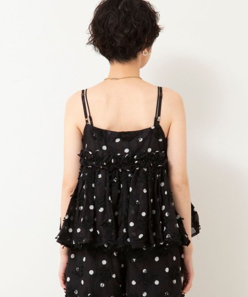 NOLLEY’S sophi(ノーリーズソフィー)/【crinkle crinkle crinkle/クリンクル クリンクル クリンクル】3D embroidery dot camisole/img09