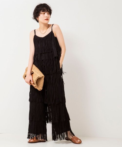 NOLLEY’S sophi(ノーリーズソフィー)/【crinkle crinkle crinkle/クリンクル クリンクル クリンクル】cotton voile fringe camisole/img02