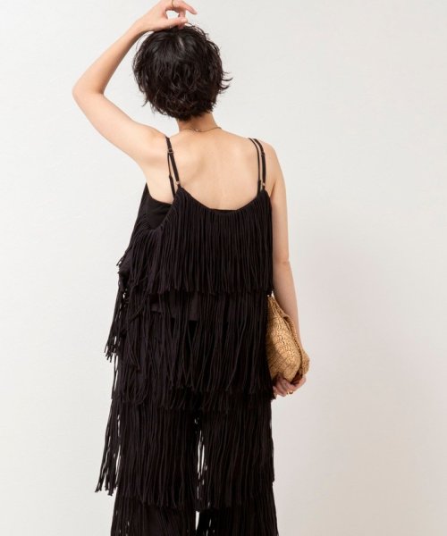 NOLLEY’S sophi(ノーリーズソフィー)/【crinkle crinkle crinkle/クリンクル クリンクル クリンクル】cotton voile fringe camisole/img05
