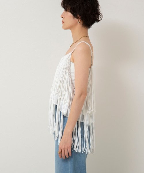 NOLLEY’S sophi(ノーリーズソフィー)/【crinkle crinkle crinkle/クリンクル クリンクル クリンクル】cotton voile fringe camisole/img16