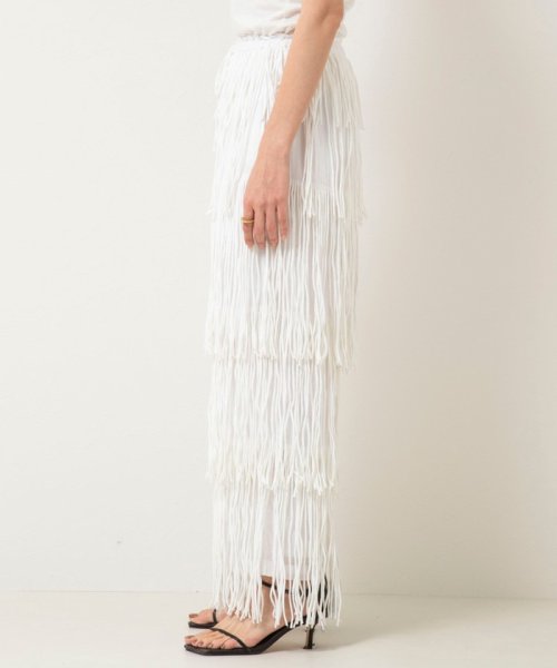 NOLLEY’S sophi(ノーリーズソフィー)/【crinkle crinkle crinkle/クリンクル クリンクル クリンクル】cotton voile fringe pants/img13