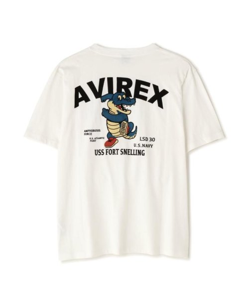 AVIREX(AVIREX)/《WEB&DEPOT限定》USS FORT SNELLING T－SHIRT / USS フォートスネリング Tシャツ / AVIREX /img20