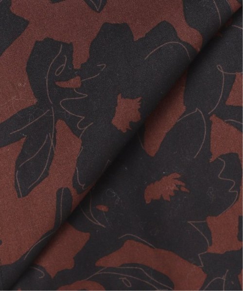 アルチザンフラワープリントフレアスカート 