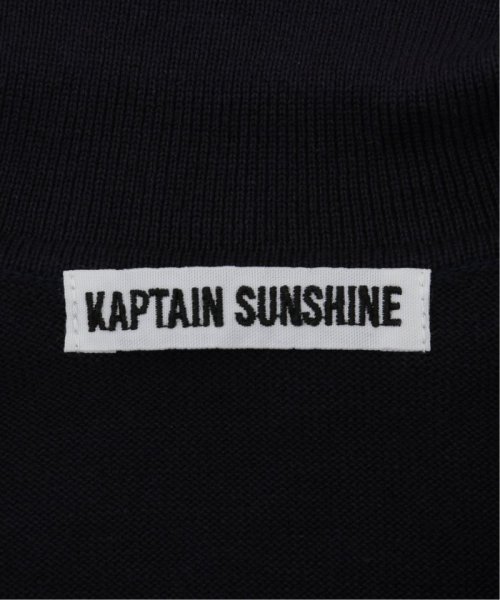 KAPTAIN SUNSHINE / Cotton Knit Skipper Shirt KS24SKN04 KAPTAIN SUNSHINE