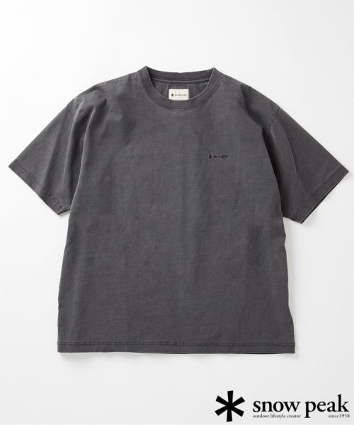 JOURNAL STANDARD(ジャーナルスタンダード)/《予約》SNOW PEAK × JOURNAL STANDARD / 別注 Pigment Dyed Logo S/S Tshirt/img51