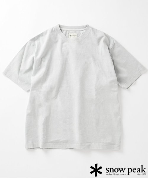 JOURNAL STANDARD(ジャーナルスタンダード)/《予約》SNOW PEAK × JOURNAL STANDARD / 別注 Pigment Dyed Logo S/S Tshirt/img52