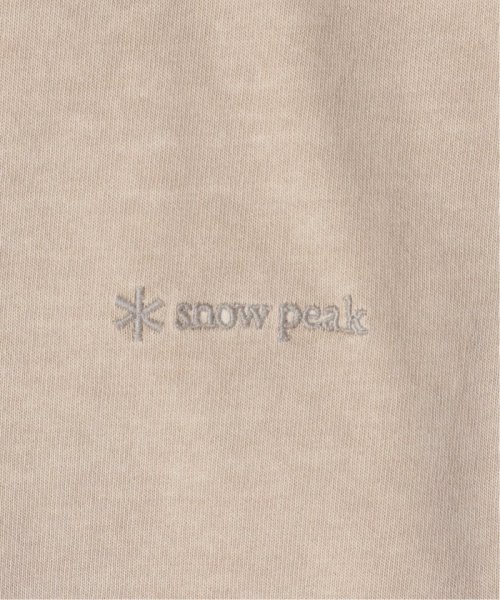 JOURNAL STANDARD(ジャーナルスタンダード)/《予約》SNOW PEAK × JOURNAL STANDARD / 別注 Pigment Dyed Logo S/S Tshirt/img64