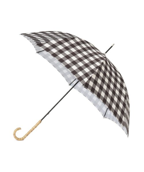 Ober Tashe(ESPERANZA／OberTashe)/晴雨兼用 UVカット80％ ギンガムチェック長傘 雨傘/img01
