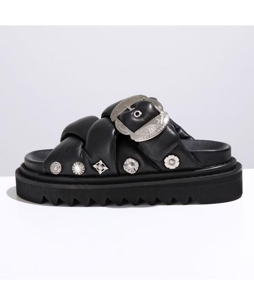 TOGA PULLA サンダル AJ1317 レザー パデット TOGA PULLA サンダル AJ1317 レザー