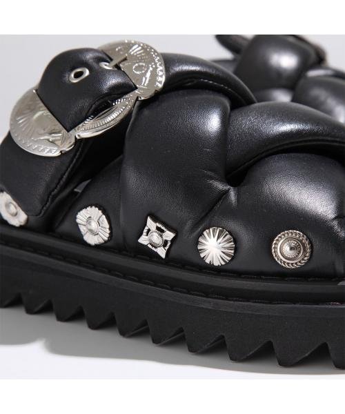 TOGA PULLA サンダル AJ1317 レザー パデット TOGA PULLA サンダル AJ1317 レザー