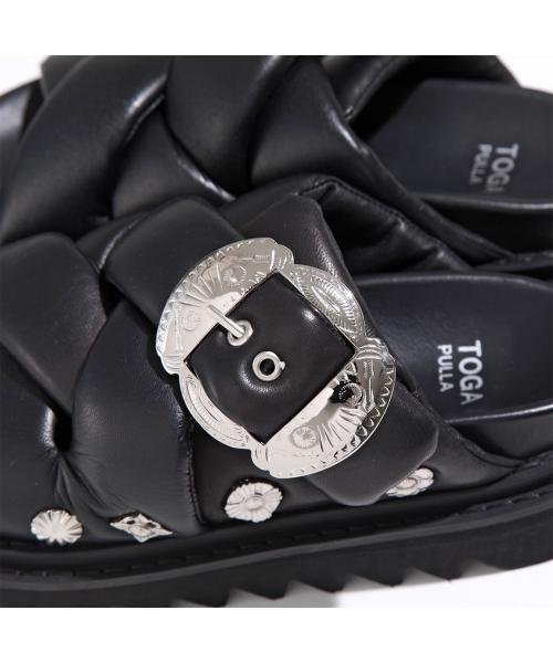 TOGA PULLA サンダル AJ1317 レザー パデット TOGA PULLA サンダル AJ1317 レザー