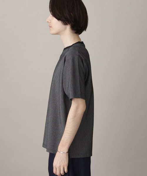 THE SHOP TK(ザ　ショップ　ティーケー)/カットジャガード半袖Tシャツ/img02