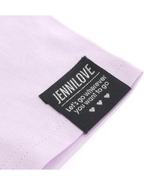 JENNI love(ジェニィラブ)/レイヤード風肩あきドッキングTシャツ/img19
