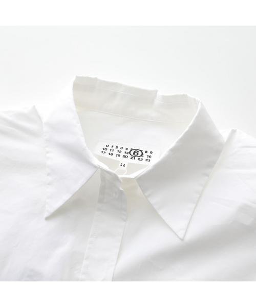 MM6 Maison Margiela(MM６　メゾンマルジェラ)/MM6 KIDS シャツ M60503 MM014 長袖 ナンバリングロゴ刺繍/img07