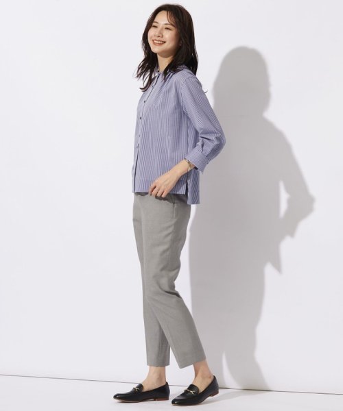 J.PRESS LADIES(J．プレス　レディス)/【WEB限定カラーあり】ストライプジャカード バンドカラー カットソー/img05