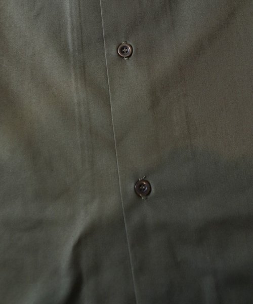 FUSE(フューズ)/【ARMY TWILL(アーミーツイル)】 COTTON/POLYESTER PLAIN BIG SHIRT/img13