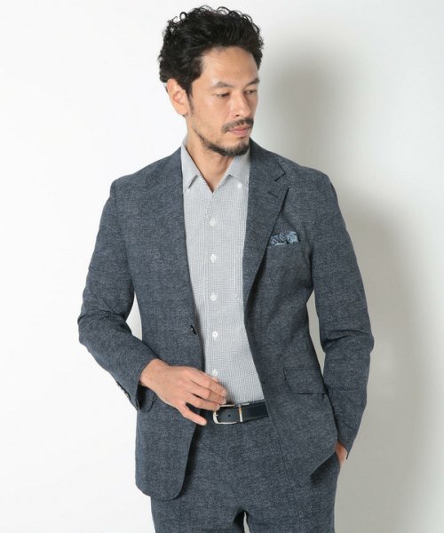 Men's Bigi(メンズビギ)/【ACTIVE TAILOR】COOL DOTSメランジプリントジャケット/img04