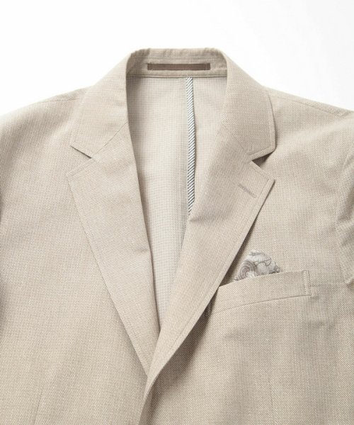 【ACTIVE TAILOR】COOL DOTSメランジプリントジャケット ACTIVE TAILOR COOL