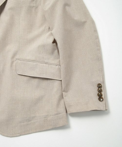 【ACTIVE TAILOR】COOL DOTSメランジプリントジャケット ACTIVE TAILOR COOL