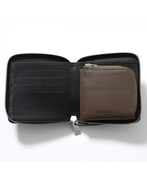 MAISON KITSUNE 二つ折り財布 LM05346LC0038 スクエアジップ LM05346LC0038 スクエアジップ 二つ折り財布 KITSUNE MAISON BCD2125449163(16172円)