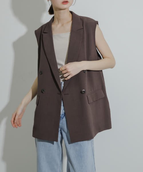 『一部WEB限定カラー』『UR TECH DRYLUXE』リネンライクバックデザインジレ 人気・おすすめ｜売れ筋商品・話題商品におすすめ 品質チェック済み 安心配送 本日出荷・最短翌日到着