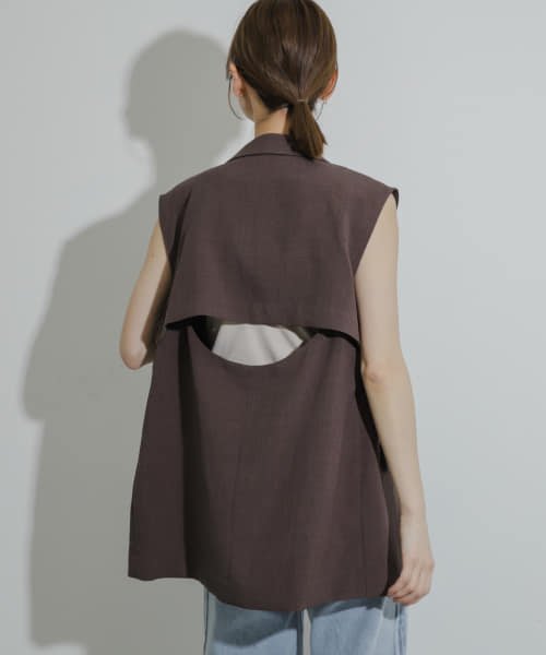 『一部WEB限定カラー』『UR TECH DRYLUXE』リネンライクバックデザインジレ 人気・おすすめ｜売れ筋商品・話題商品におすすめ 品質チェック済み 安心配送 本日出荷・最短翌日到着