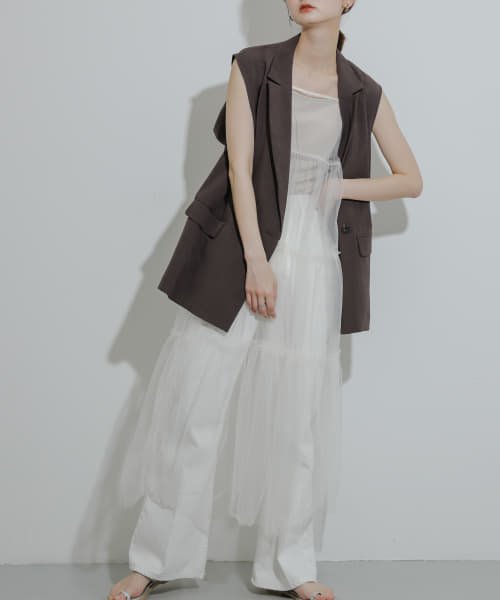 『一部WEB限定カラー』『UR TECH DRYLUXE』リネンライクバックデザインジレ 人気・おすすめ｜売れ筋商品・話題商品におすすめ 品質チェック済み 安心配送 本日出荷・最短翌日到着