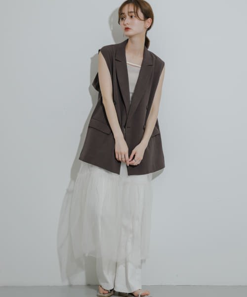 『一部WEB限定カラー』『UR TECH DRYLUXE』リネンライクバックデザインジレ 人気・おすすめ｜売れ筋商品・話題商品におすすめ 品質チェック済み 安心配送 本日出荷・最短翌日到着