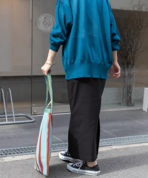 URBAN RESEARCH DOORS(アーバンリサーチドアーズ)/FORK&SPOON　idealstretchリネンブレンドスカート/img08