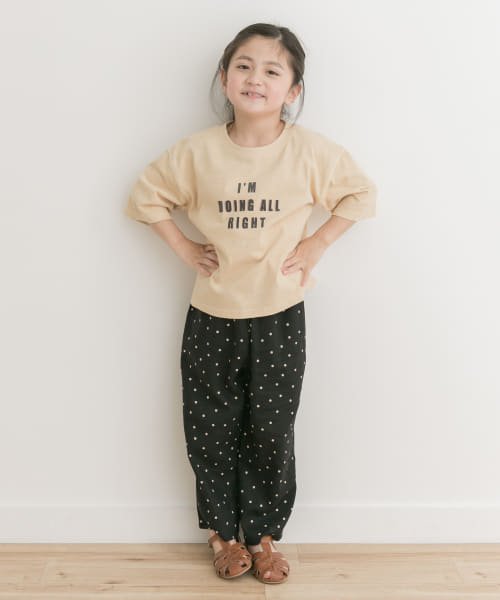 URBAN RESEARCH DOORS（Kids）(アーバンリサーチドアーズ（キッズ）)/製品染めフロッキープリントロゴTシャツ(KIDS)(105－135cm)/img06