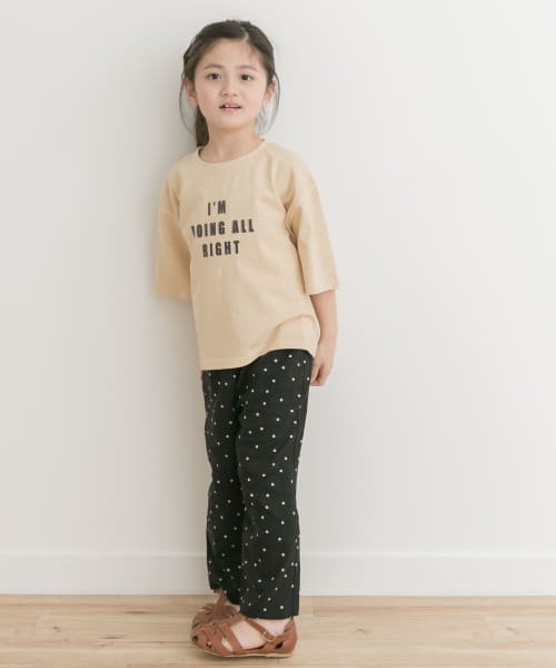 URBAN RESEARCH DOORS（Kids）(アーバンリサーチドアーズ（キッズ）)/製品染めフロッキープリントロゴTシャツ(KIDS)(105－135cm)/img07