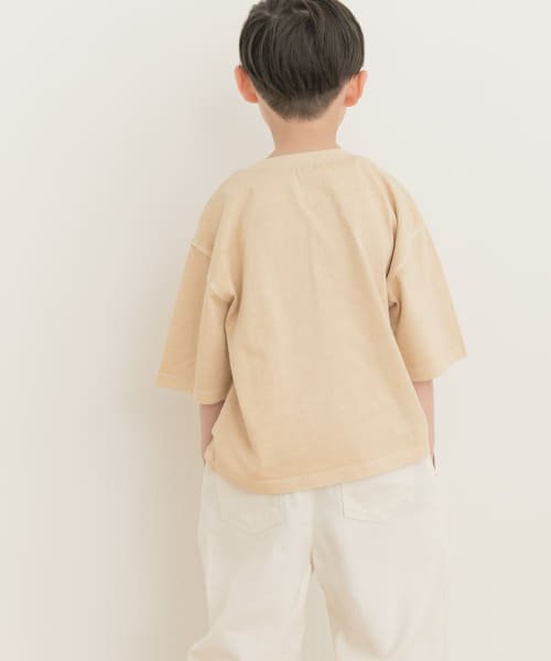 URBAN RESEARCH DOORS（Kids）(アーバンリサーチドアーズ（キッズ）)/製品染めフロッキープリントロゴTシャツ(KIDS)(105－135cm)/img11