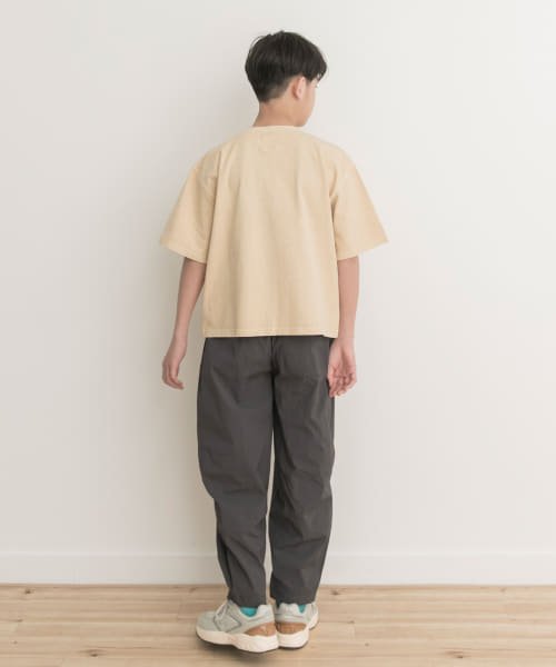 URBAN RESEARCH DOORS（Kids）(アーバンリサーチドアーズ（キッズ）)/『WEB/一部店舗限定』製品染めフロッキープリントロゴTシャツ(KIDS)(150cm)/img10