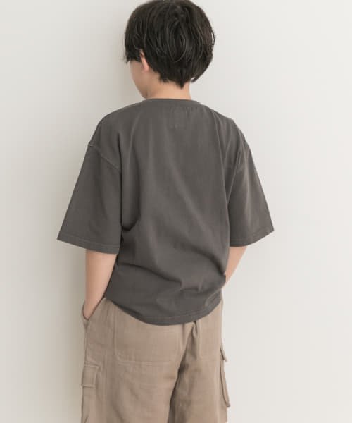 URBAN RESEARCH DOORS（Kids）(アーバンリサーチドアーズ（キッズ）)/『WEB/一部店舗限定』製品染めフロッキープリントロゴTシャツ(KIDS)(150cm)/img15