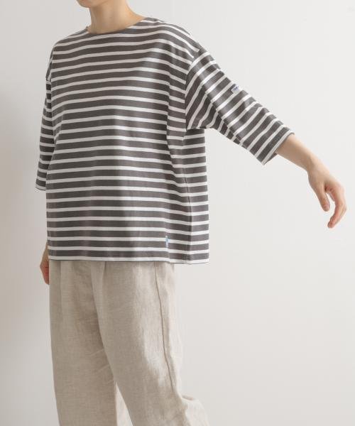 URBAN RESEARCH DOORS(アーバンリサーチドアーズ)/ORCIVAL　CREW NECK HALF SLEEVE PULLOVER/img03