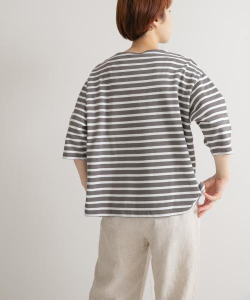 URBAN RESEARCH DOORS(アーバンリサーチドアーズ)/ORCIVAL　CREW NECK HALF SLEEVE PULLOVER/img04