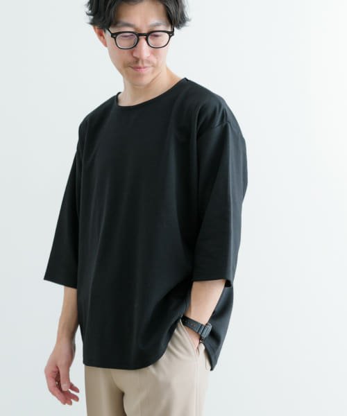 ITEMS URBANRESEARCH(アイテムズアーバンリサーチ（メンズ）)/接触冷感 ポンチ 7分袖 Tシャツ/img29