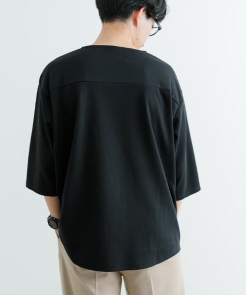 ITEMS URBANRESEARCH(アイテムズアーバンリサーチ（メンズ）)/接触冷感 ポンチ 7分袖 Tシャツ/img31