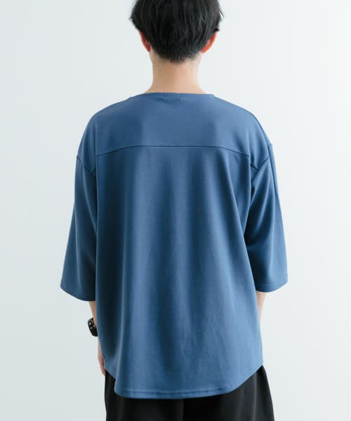 ITEMS URBANRESEARCH(アイテムズアーバンリサーチ（メンズ）)/接触冷感 ポンチ 7分袖 Tシャツ/img35