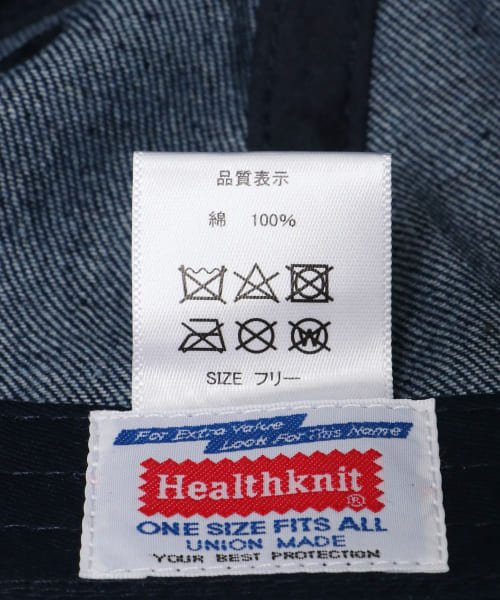 ITEMS URBANRESEARCH(アイテムズアーバンリサーチ（メンズ）)/Healthknit　HK ロゴ 刺繍 CAP/img08