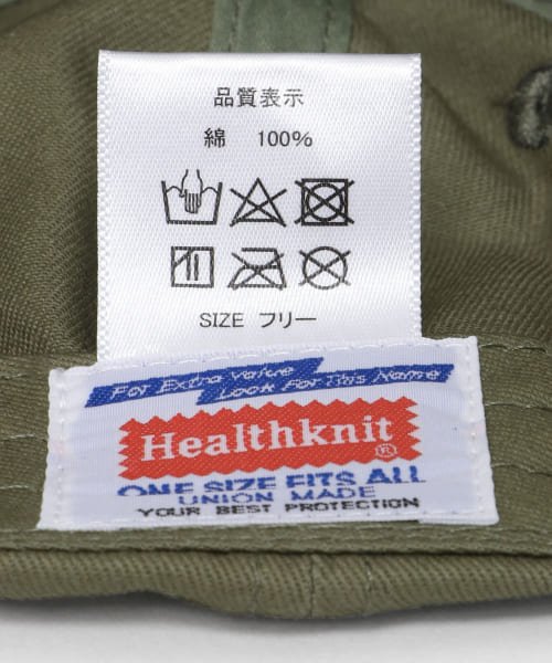 ITEMS URBANRESEARCH(アイテムズアーバンリサーチ（メンズ）)/Healthknit　HK ワンポイント刺繍 CAP/img10