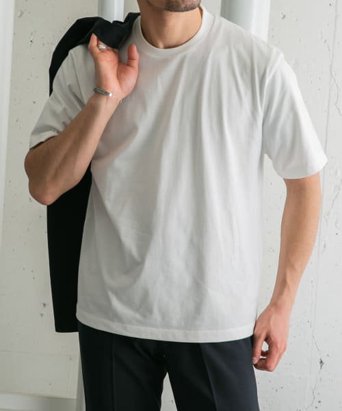 URBAN RESEARCH ROSSO(URBAN　RESEARCH　ROSSO（MEN）)/『XLサイズあり』JAPAN FABRIC クルーネックTシャツ/img01