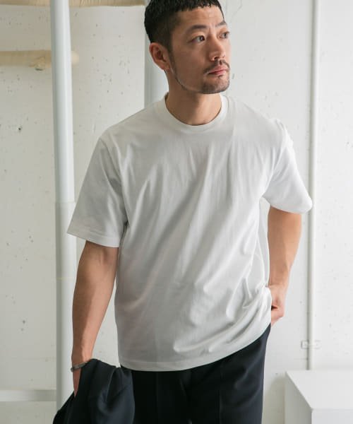 URBAN RESEARCH ROSSO(URBAN　RESEARCH　ROSSO（MEN）)/『XLサイズあり』JAPAN FABRIC クルーネックTシャツ/img06