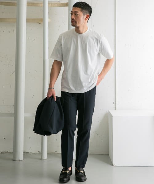 URBAN RESEARCH ROSSO(URBAN　RESEARCH　ROSSO（MEN）)/『XLサイズあり』JAPAN FABRIC クルーネックTシャツ/img07