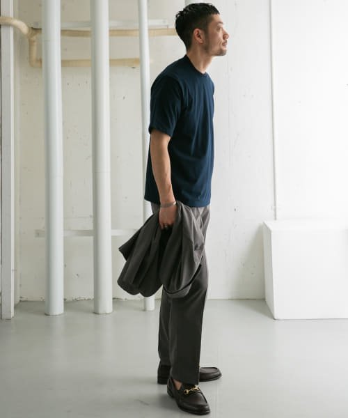 URBAN RESEARCH ROSSO(URBAN　RESEARCH　ROSSO（MEN）)/『XLサイズあり』JAPAN FABRIC クルーネックTシャツ/img35
