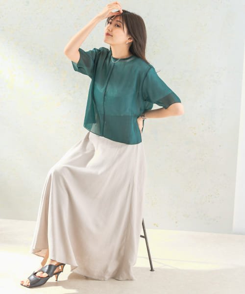 バックファスナーリネン混ロングスカート 人気・おすすめ｜使いやすい・旅行におすすめ 品質保証 全国発送 在庫限り