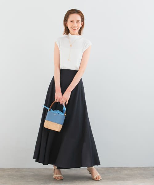 バックファスナーリネン混ロングスカート 人気・おすすめ｜使いやすい・旅行におすすめ 品質保証 全国発送 在庫限り