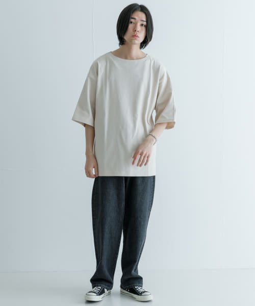 URBAN RESEARCH(アーバンリサーチ)/USAコットンバスクTシャツ/img23