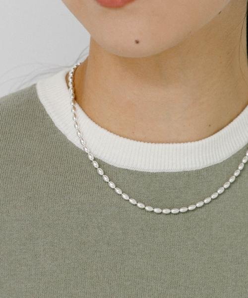 URBAN RESEARCH(アーバンリサーチ)/SYMPATHY OF SOUL STYLE　Oval Ball Chain Necklace/img01