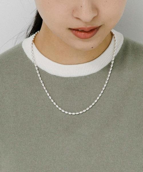 URBAN RESEARCH(アーバンリサーチ)/SYMPATHY OF SOUL STYLE　Oval Ball Chain Necklace/img01